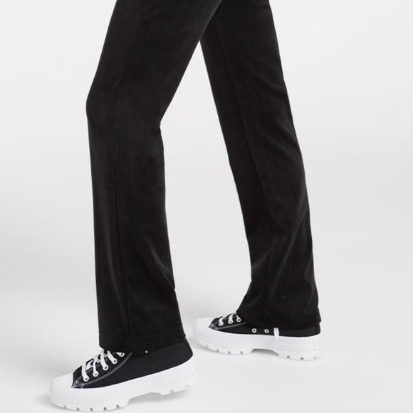 SOLD Juicy Couture OG Bling Velour Track Pants Medium - Picture 3 of 12